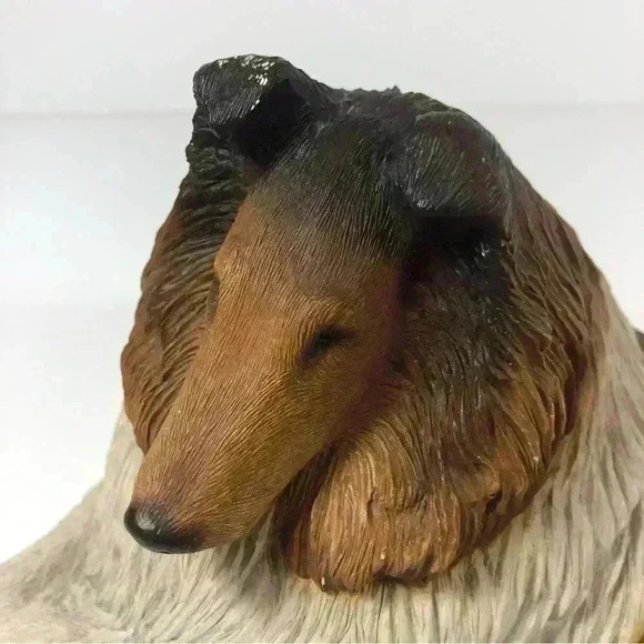1984  Sandicast reclining collie sculpture - Picture 5 of 8
